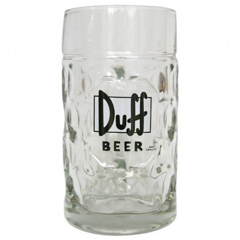 Simpsons Homer Simpson Bier Krug Glas 500 ml Bierglas