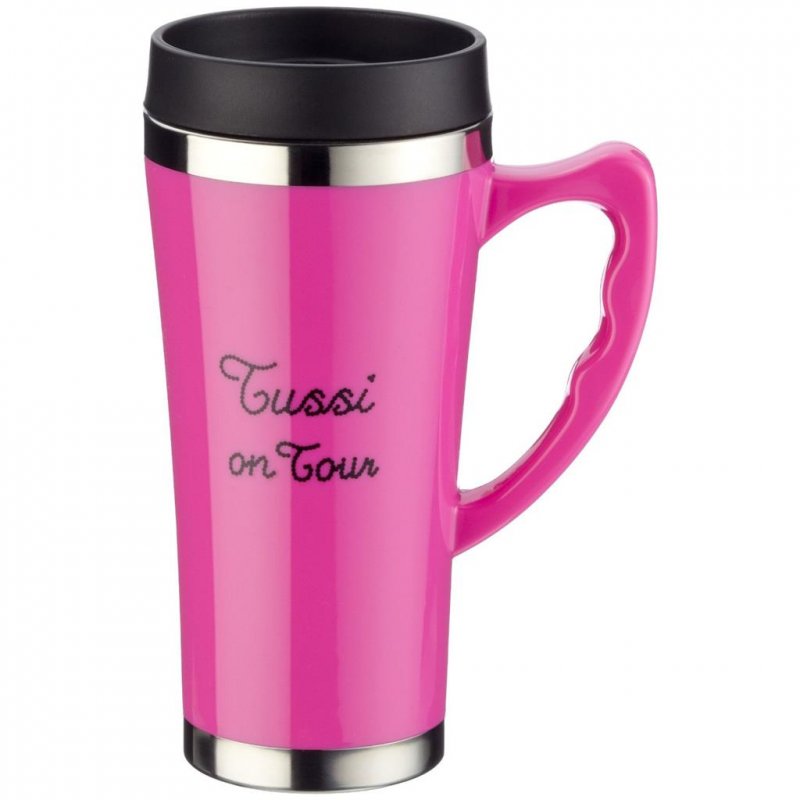Tussi on Tour - Thermobecher Pink, 9,90 €, Trend And Stylez 