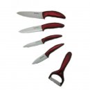 5tlg. Keramik Messer Set, Allzweckmesser,  Schlmesser,...
