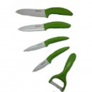 5tlg. Keramik Messer Set, Allzweckmesser,  Schlmesser,...