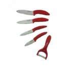 5tlg. Keramik Messer Set, Allzweckmesser,  Schlmesser,...