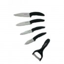 5tlg. Keramik Messer Set, Allzweckmesser,  Schlmesser,...