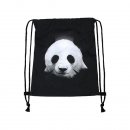 Black Panda Turnbeutel Tasche Jutebeutel Sporttasche...