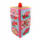 Cotton Candy Cookie Metalldosen Keksdose 3er TRIPPLE