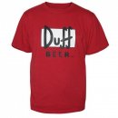 Duff Beer T-Shirt The Simpsons Homer Springfield Gr. M,...
