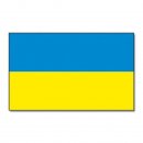 Fahne Flagge Ukraine 90 x 150cm, mit verstärkten Hissband