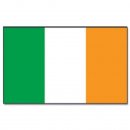 Fahne Flagge Irland 90 x 150cm, mit verstrkten Hissband