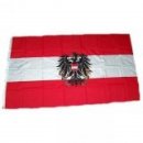Fahne / Flagge Österreich mit Wappen NEU 90 x 150 cm