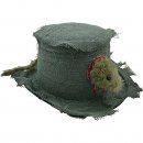 Grusel Hut mit Ratten Kopf und Schwanz Halloween Karneval