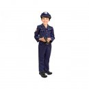 Kinder Kostüm Polizist 4tlg. Gr.134 / 146