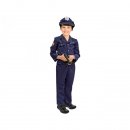 Kinder Kostm Polizist 4tlg. Gr.152 / 164