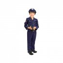 Kinder Kostm Polizist 4tlg. Gr.116 / 128