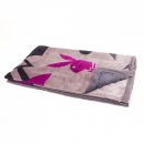Original Playboy Fleece Decke Shadow Extra Weich 130cm x...