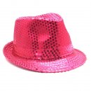 Pailletten Hut  Pink