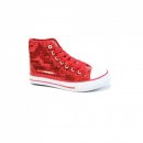 Pailletten Schuhe Rot 36-42