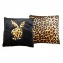 Playboy - Kissen eckig leopard 35x35cm