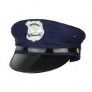 Polizeimütze in dunkelblau
