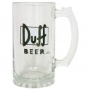 Simpsons Duff Beer Bierglas 0,3 Liter Maßkrug Bierkrug...