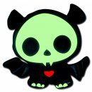 Skelanimals - Plschfigur Fledermaus Diego gro 23cm 