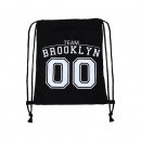 Team Broocllyn 00  Turnbeutel Tasche Jutebeutel...