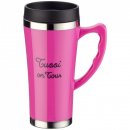  Tussi on Tour -  Thermobecher Pink