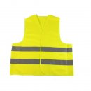 Warnweste EN471 gelb, knitterfrei, waschbar, Standardgröße