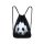 Black Panda Turnbeutel Tasche Jutebeutel Sporttasche Gymsack Rucksack
