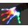 LED Knochen Handschuhe leuchtend / blinkend Gr. M