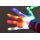 LED Knochen Handschuhe leuchtend / blinkend Gr. M