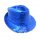 Pailletten Hut  Blau