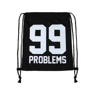 99 Problems Schwarz Turnbeutel Tasche Jutebeutel Sporttasche Gymsack Rucksack