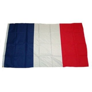 Fahne Flagge Frankreich 90 x 150cm, mit verstrkten Hissband