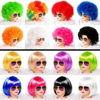 Percken Afro Locken &  Bob Kurzhaar 