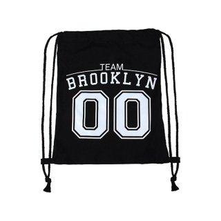 Team Broocllyn 00  Turnbeutel Tasche Jutebeutel Sporttasche Gymsack Rucksack 